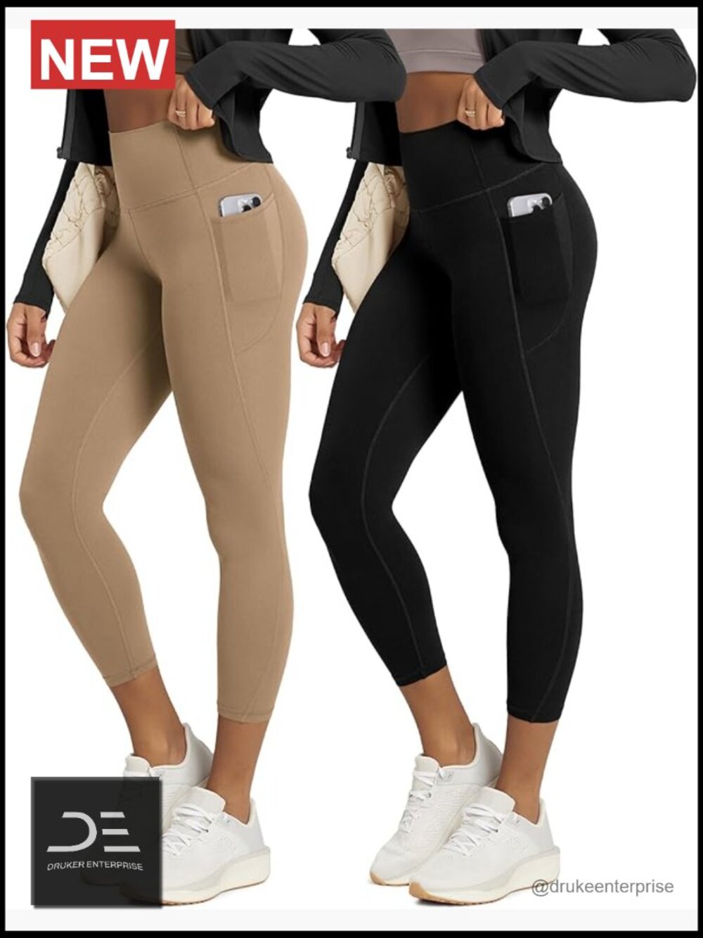 Buttery Soft High Waist Yoga Leggings with Pockets